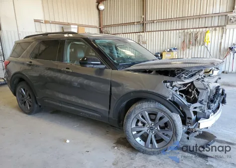 2022 Ford Explorer Xlt из США, поврежденный, VIN 1FMSK7DH8NGC30777